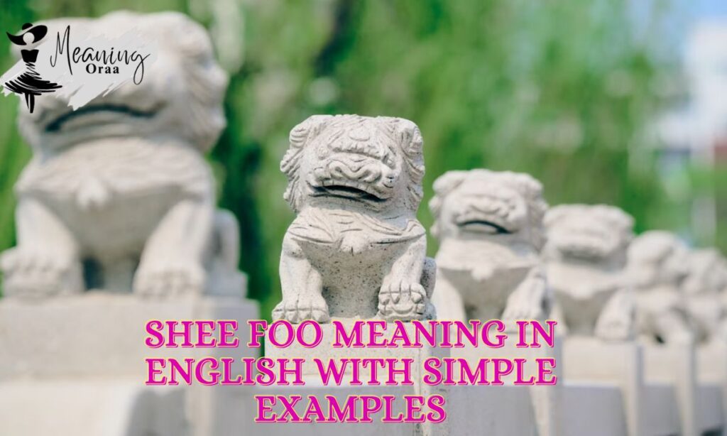 Shee Foo Meaning in English With Simple Examples