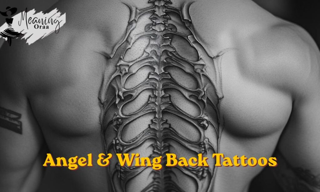 Angel & Wing Back Tattoos