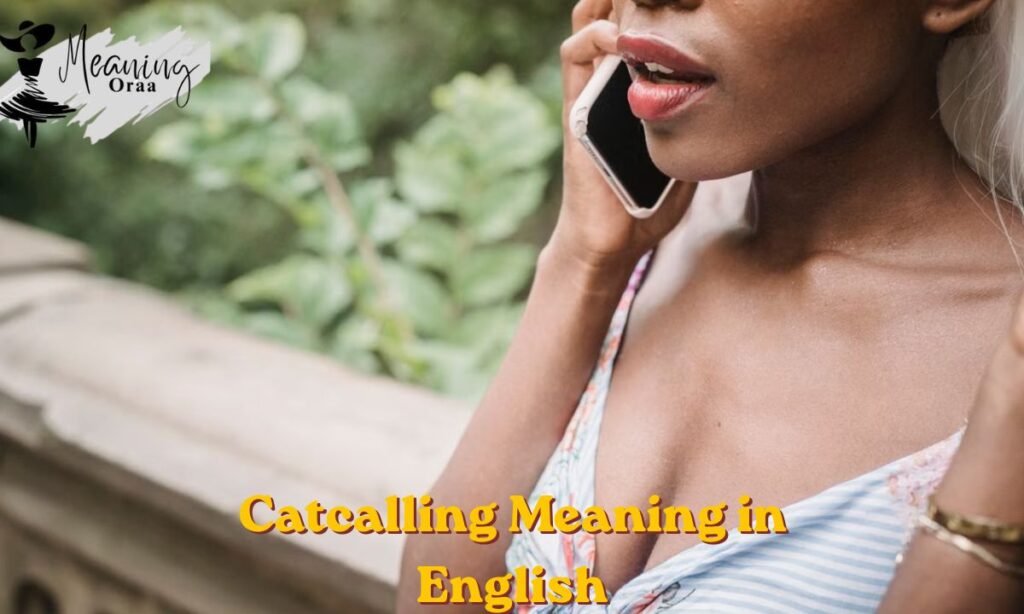Catcalling Meaning in English