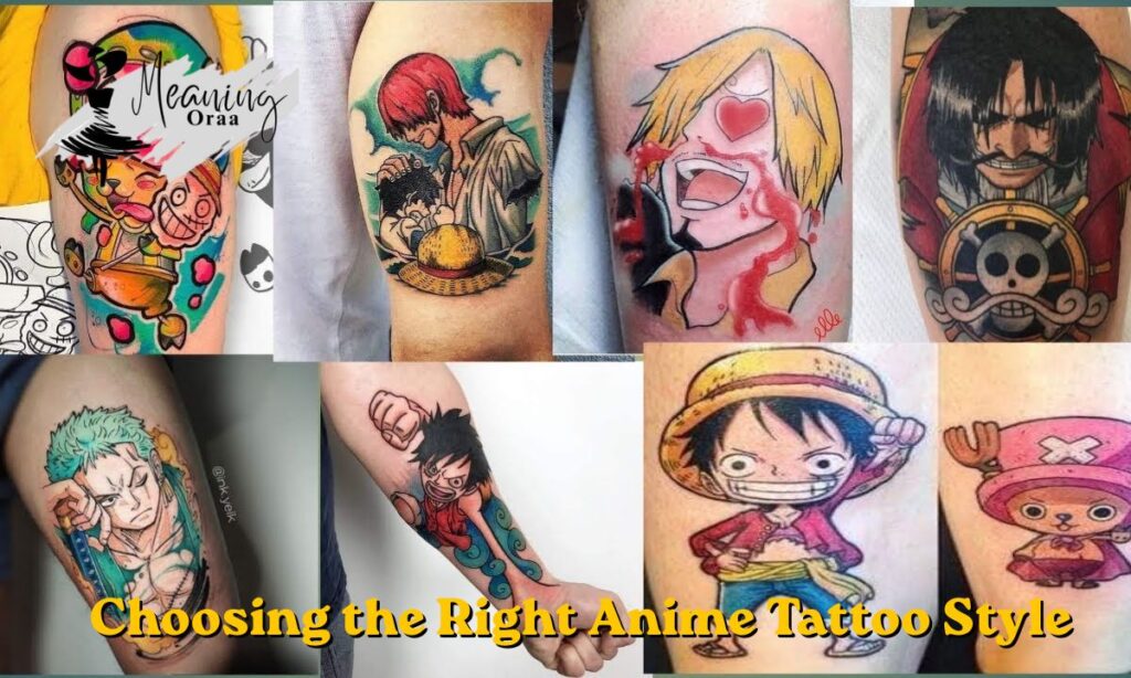 Choosing the Right Anime Tattoo Style
