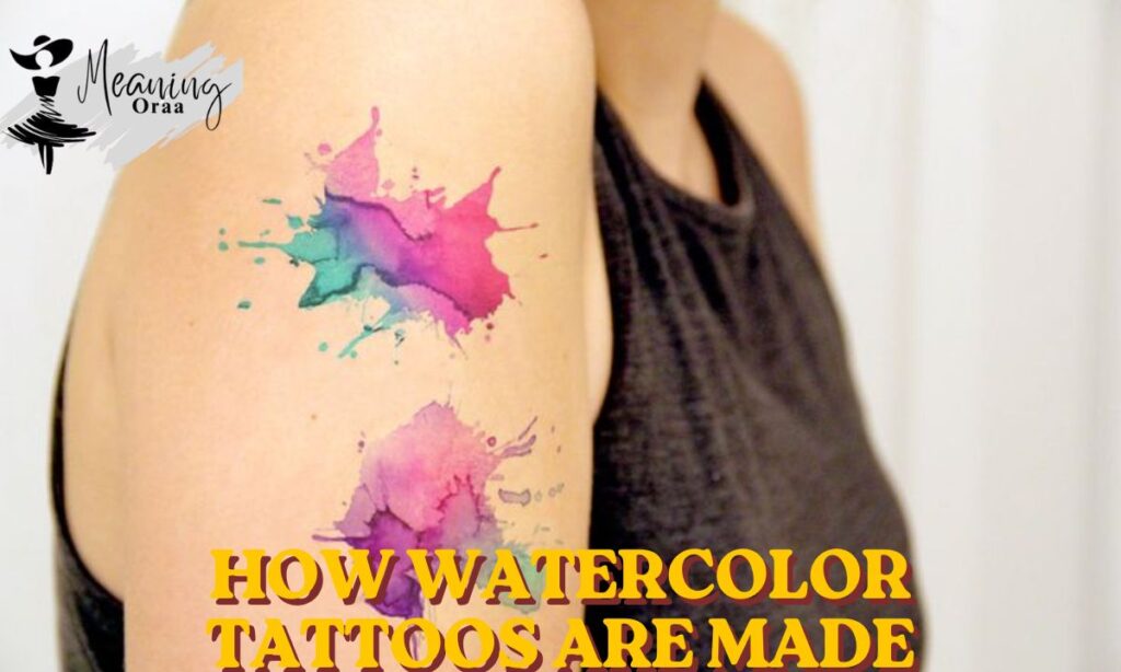 How Watercolor Tattoos Are Made