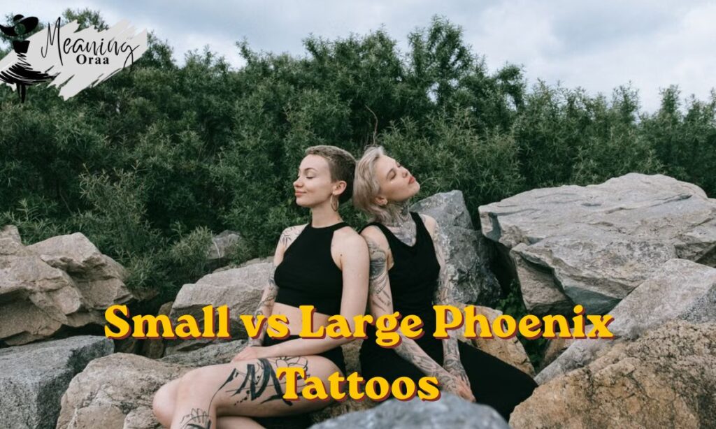 Small vs Large Phoenix Tattoos