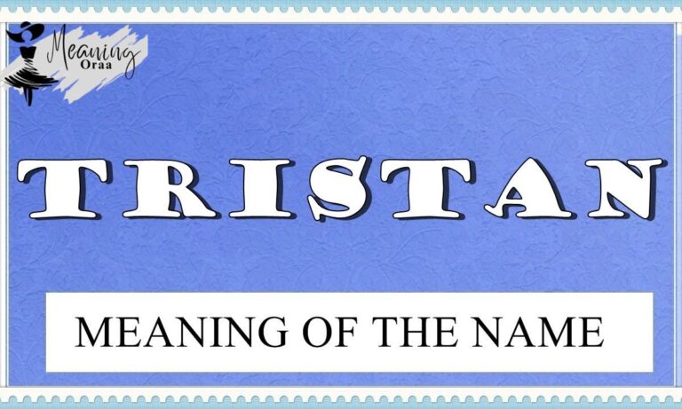 Tristan Name Meaning Bible Origin, Symbolism & Spiritual Meaning