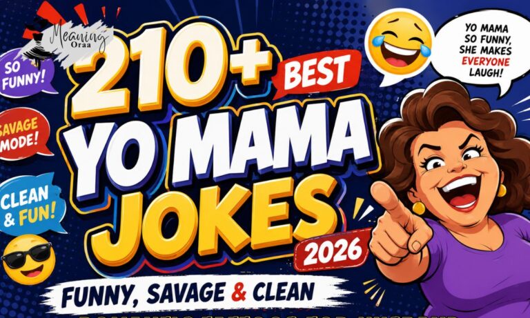 210+ Best Yo Mama Jokes 2026: Funny, Savage & Clean