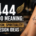 444 Tattoo Meaning: Symbolism, Spirituality & Design Ideas