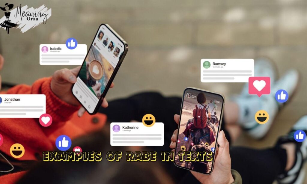 Examples of Rabe in Texts